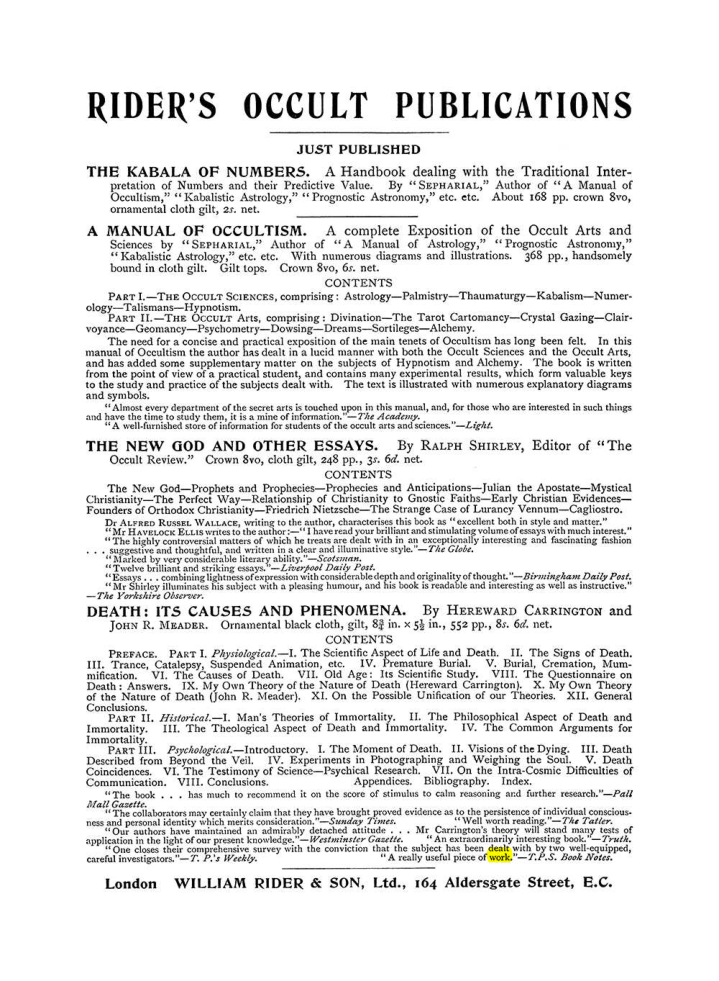 Original scan of The Equinox (Volume I, Number VI), PDF page 305