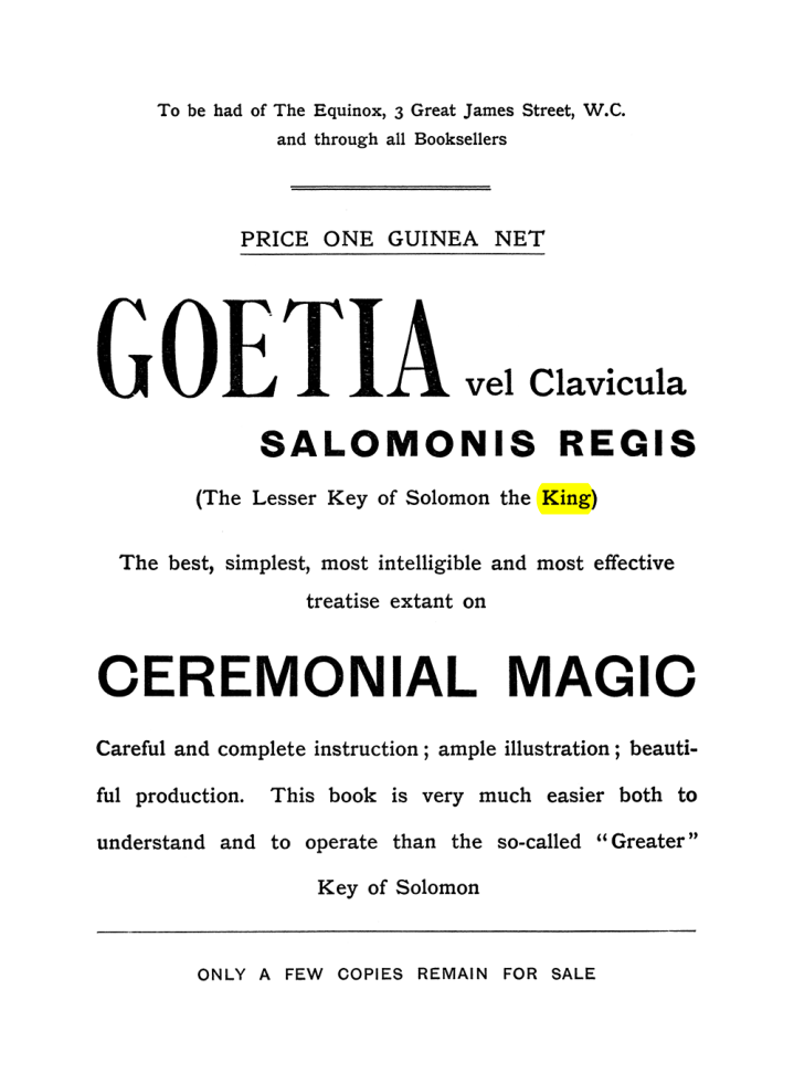 Original scan of The Equinox (Volume I, Number VI), PDF page 311