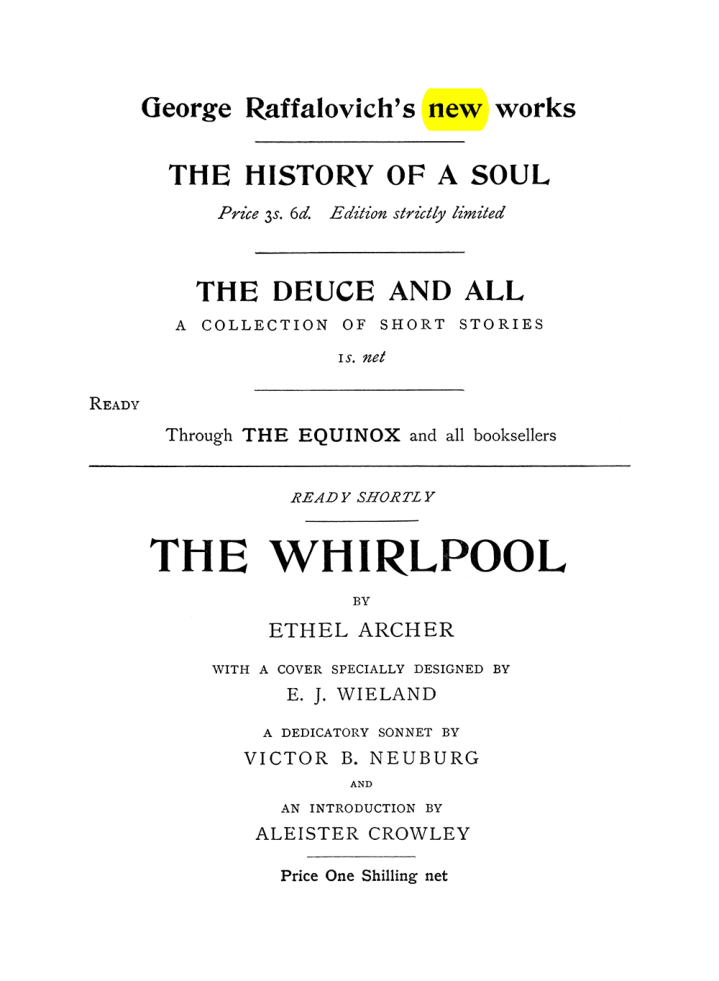 Original scan of The Equinox (Volume I, Number VI), PDF page 314