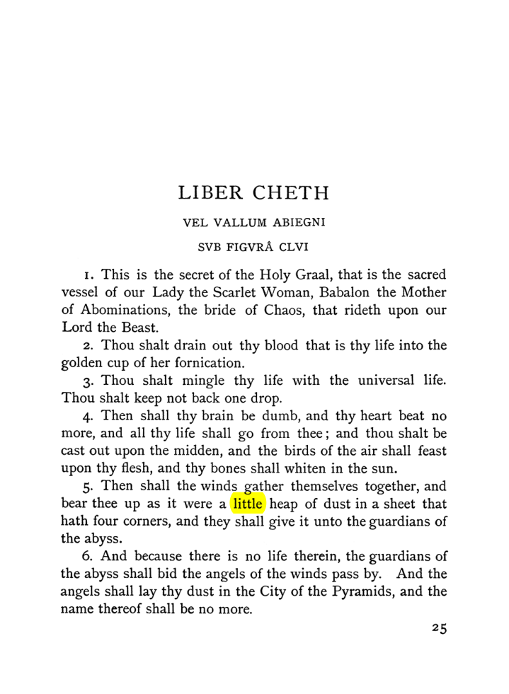 Original scan of The Equinox (Volume I, Number VI), PDF page 33