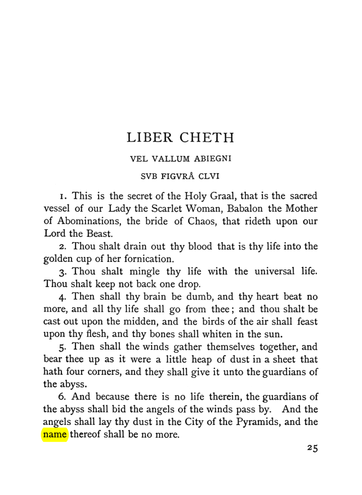 Original scan of The Equinox (Volume I, Number VI), PDF page 33
