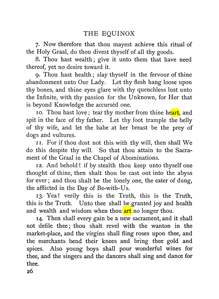 Original scan of The Equinox (Volume I, Number VI), PDF page 34