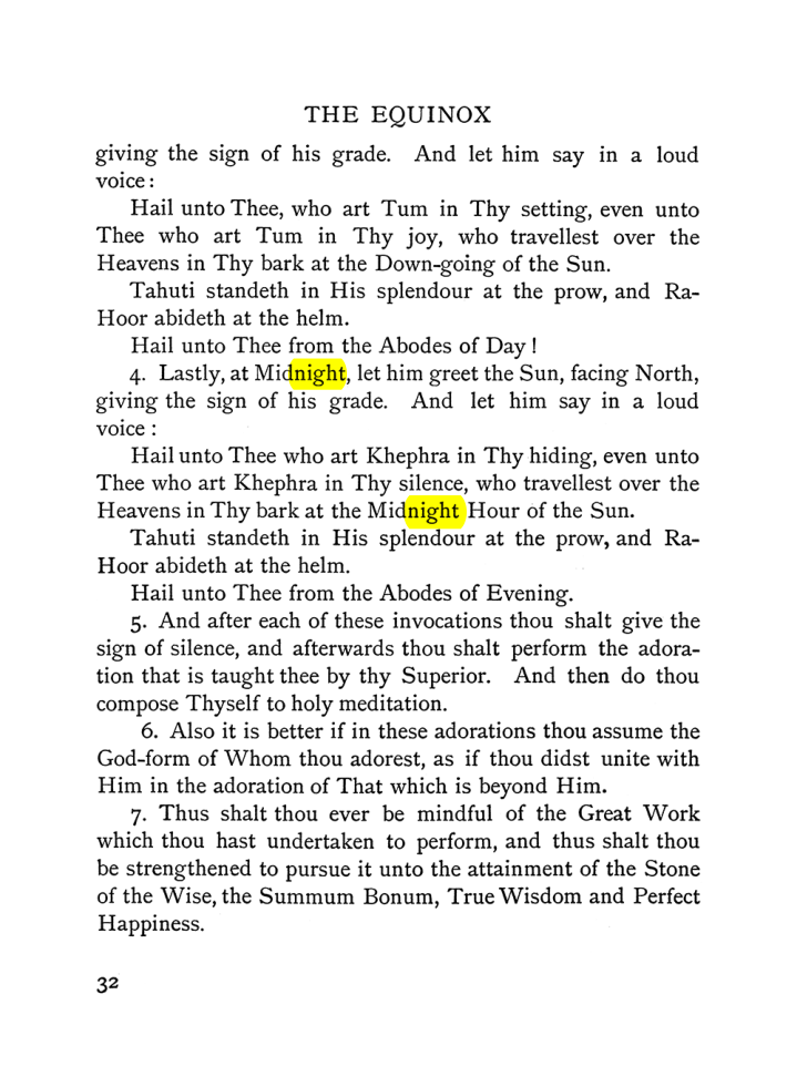 Original scan of The Equinox (Volume I, Number VI), PDF page 40