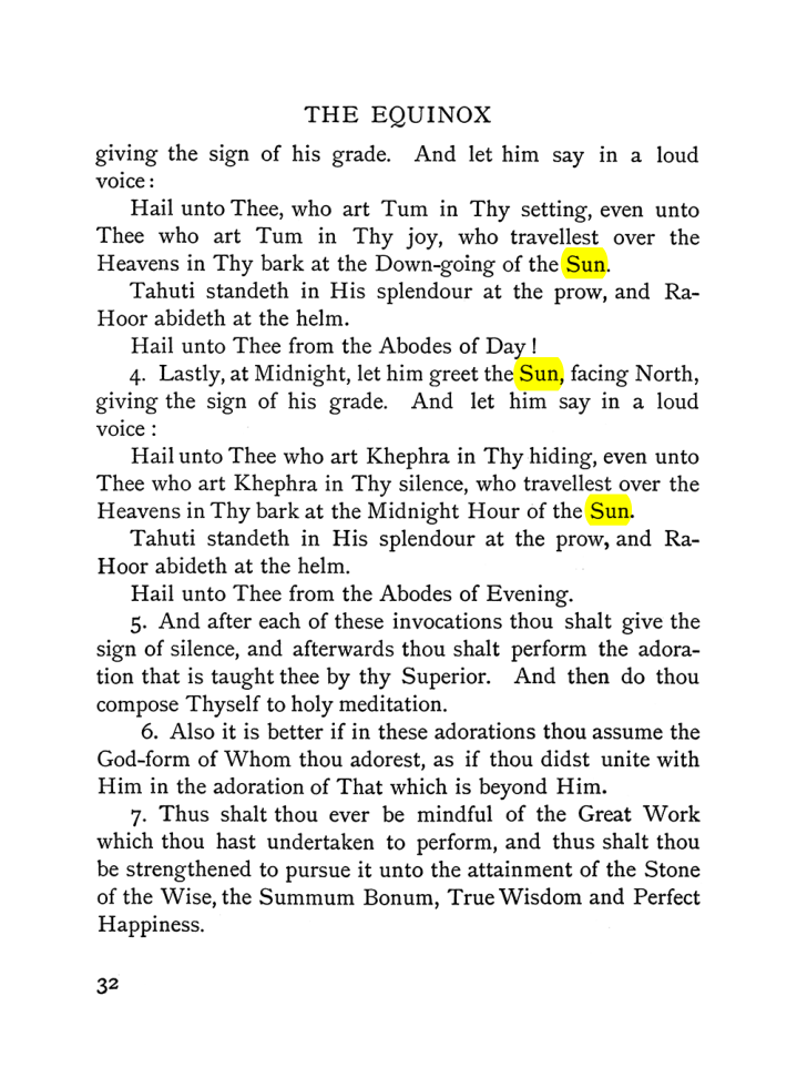 Original scan of The Equinox (Volume I, Number VI), PDF page 40