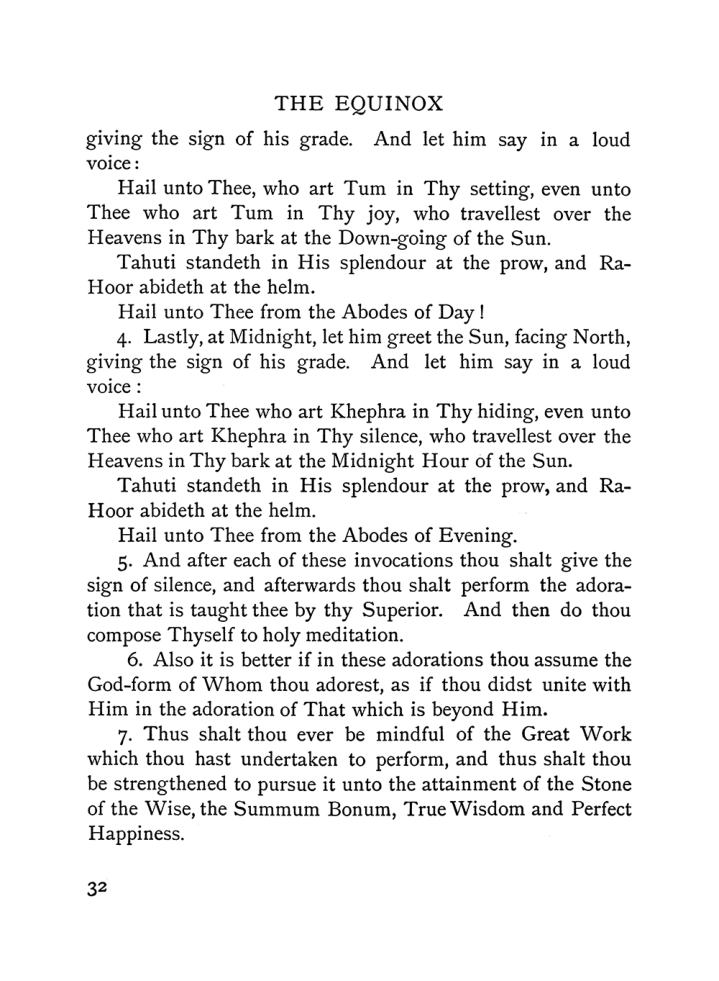 Original scan of The Equinox (Volume I, Number VI), PDF page 40