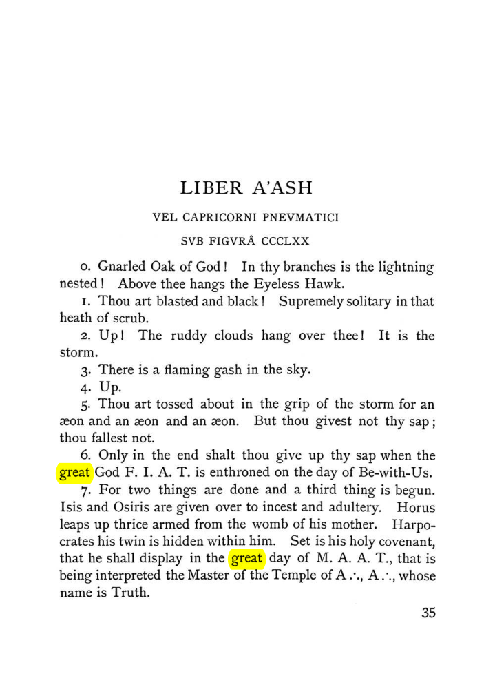Original scan of The Equinox (Volume I, Number VI), PDF page 43