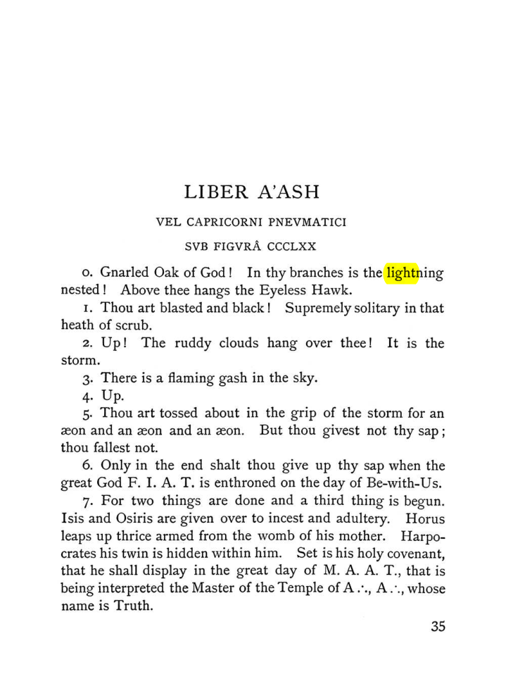 Original scan of The Equinox (Volume I, Number VI), PDF page 43