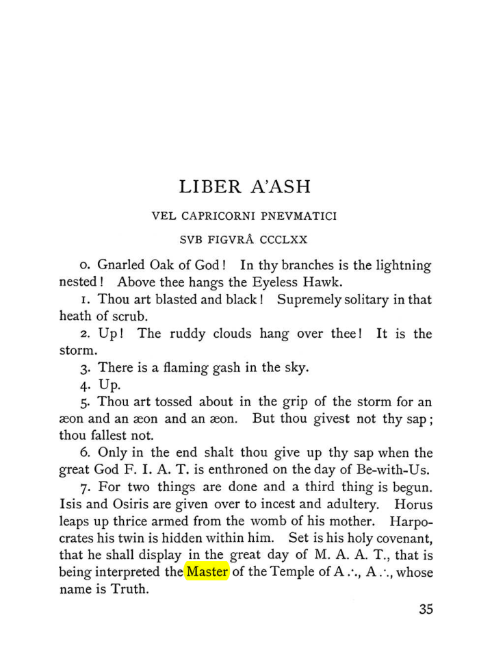 Original scan of The Equinox (Volume I, Number VI), PDF page 43