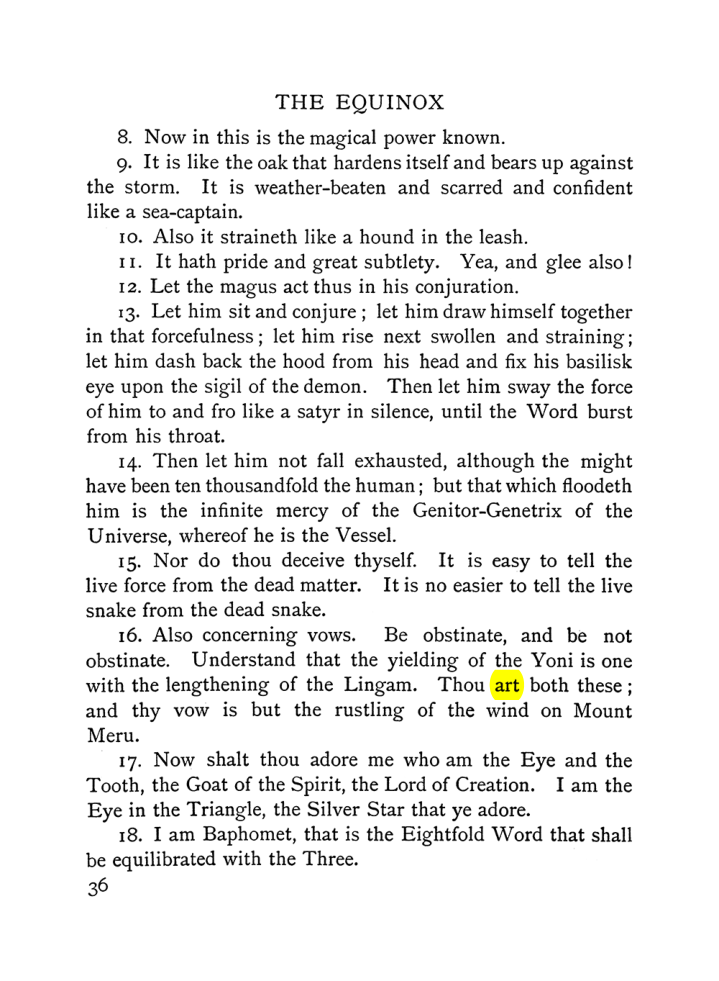 Original scan of The Equinox (Volume I, Number VI), PDF page 44