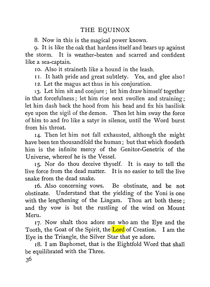Original scan of The Equinox (Volume I, Number VI), PDF page 44