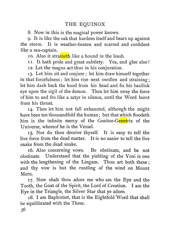 Original scan of The Equinox (Volume I, Number VI), PDF page 44