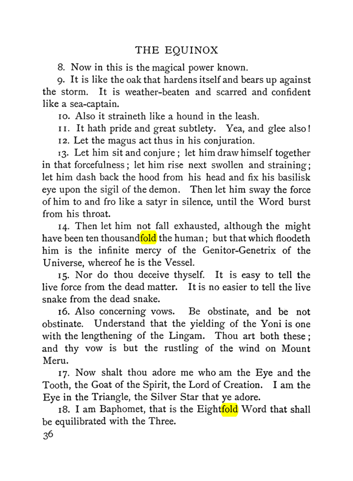 Original scan of The Equinox (Volume I, Number VI), PDF page 44