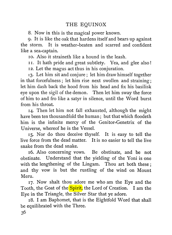 Original scan of The Equinox (Volume I, Number VI), PDF page 44