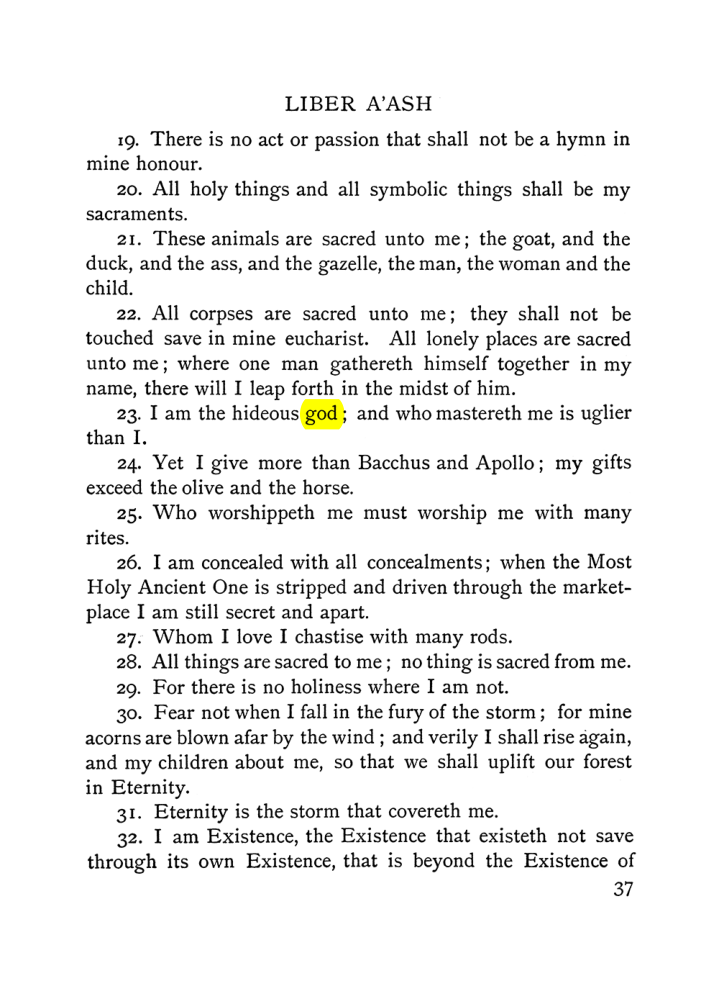 Original scan of The Equinox (Volume I, Number VI), PDF page 45
