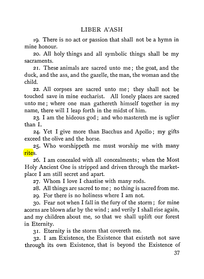 Original scan of The Equinox (Volume I, Number VI), PDF page 45