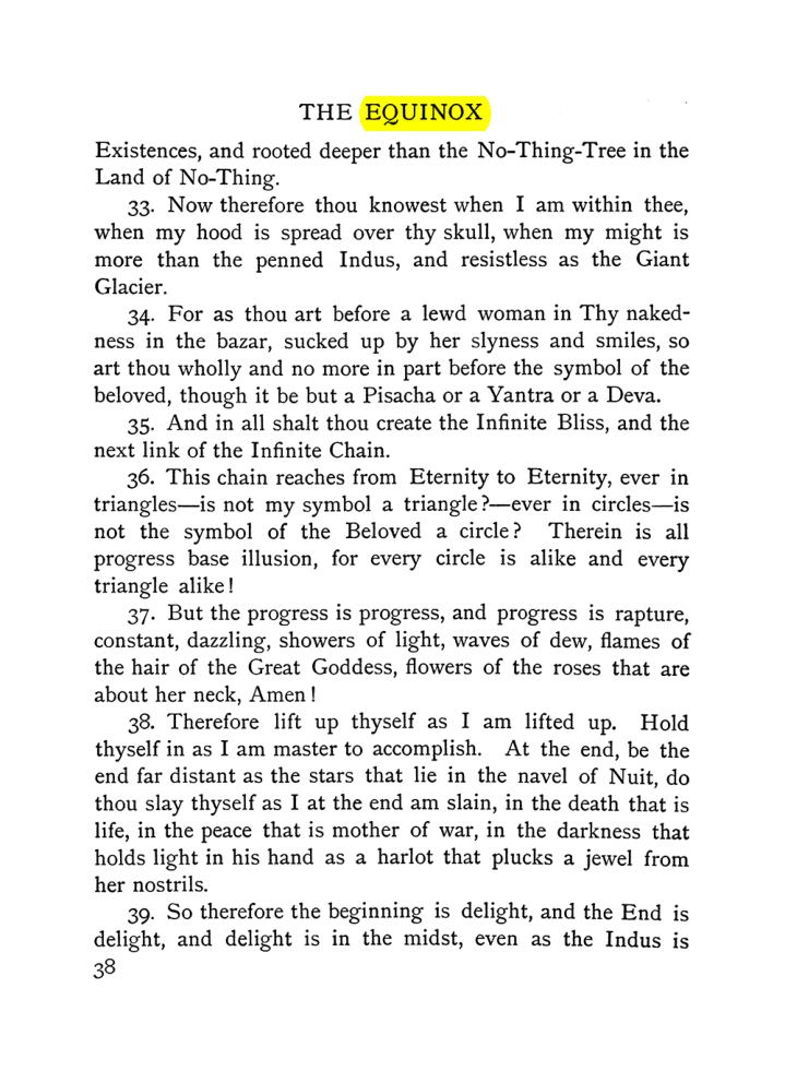 Original scan of The Equinox (Volume I, Number VI), PDF page 46