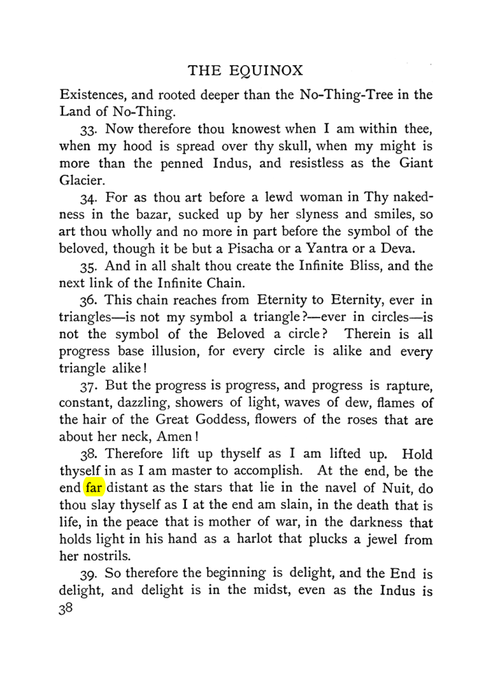 Original scan of The Equinox (Volume I, Number VI), PDF page 46