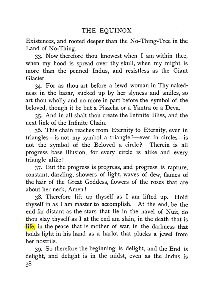 Original scan of The Equinox (Volume I, Number VI), PDF page 46