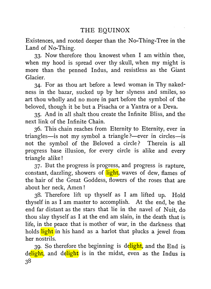Original scan of The Equinox (Volume I, Number VI), PDF page 46