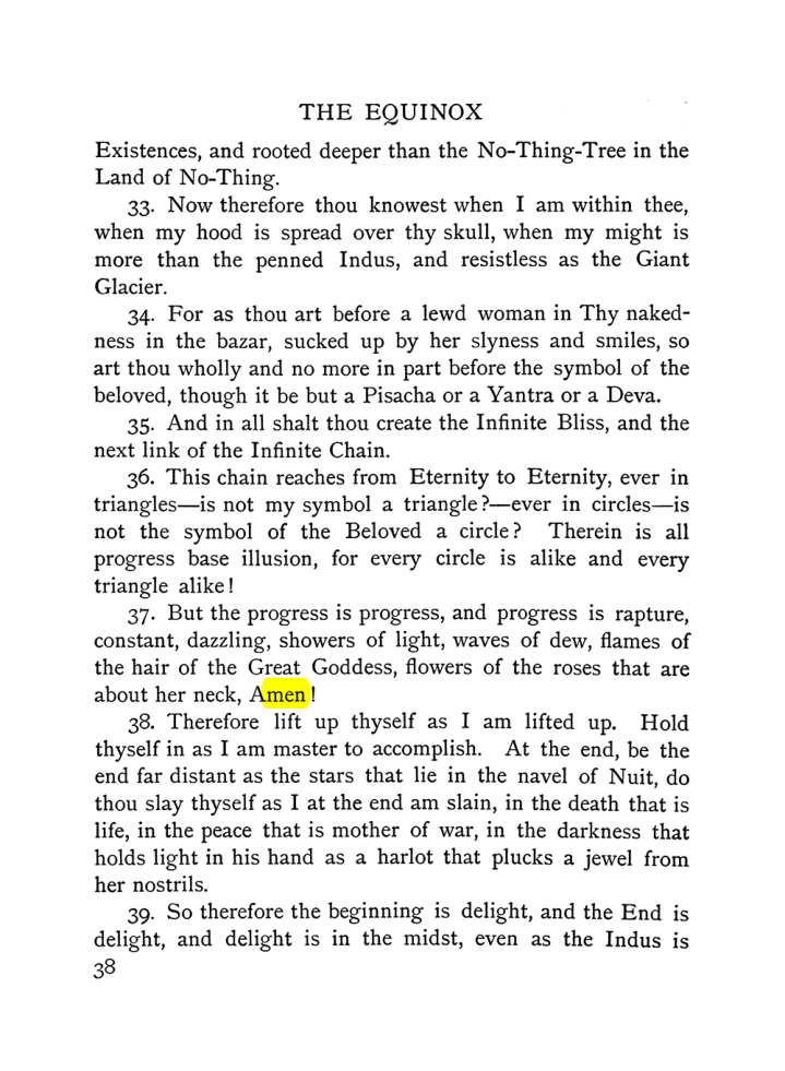Original scan of The Equinox (Volume I, Number VI), PDF page 46