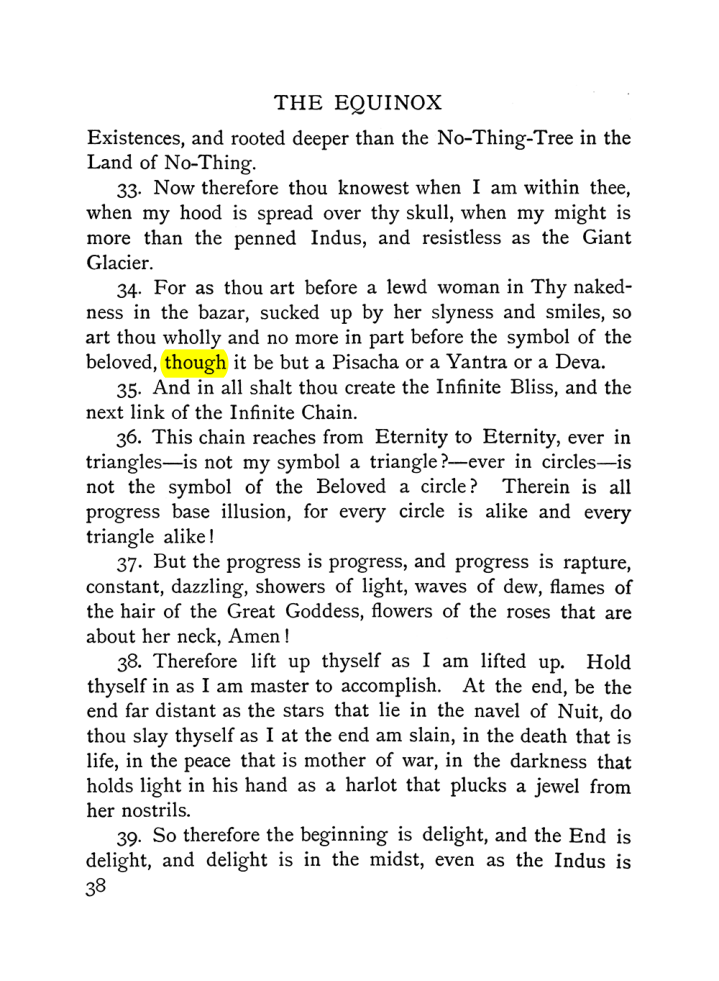 Original scan of The Equinox (Volume I, Number VI), PDF page 46