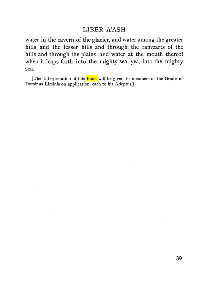 Original scan of The Equinox (Volume I, Number VI), PDF page 47