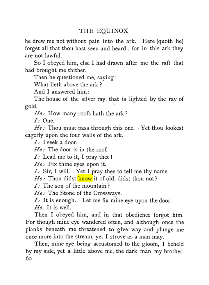 Original scan of The Equinox (Volume I, Number VI), PDF page 68