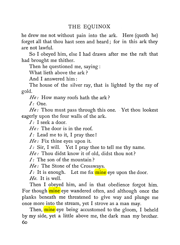 Original scan of The Equinox (Volume I, Number VI), PDF page 68