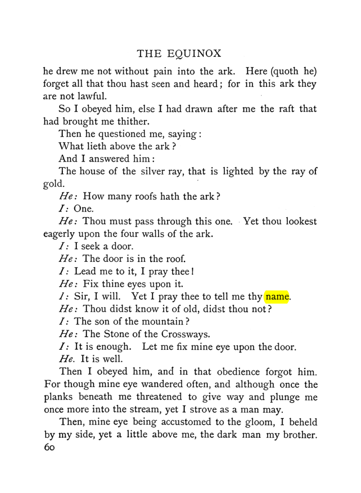 Original scan of The Equinox (Volume I, Number VI), PDF page 68