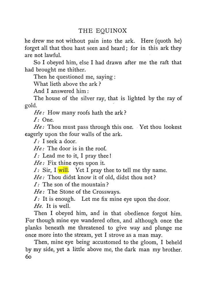 Original scan of The Equinox (Volume I, Number VI), PDF page 68