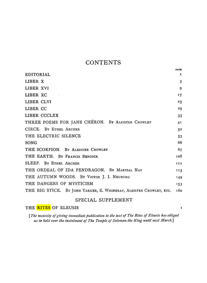 Original scan of The Equinox (Volume I, Number VI), PDF page 7