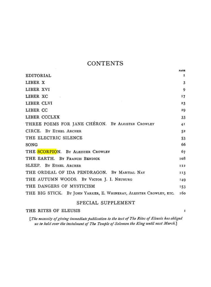 Original scan of The Equinox (Volume I, Number VI), PDF page 7