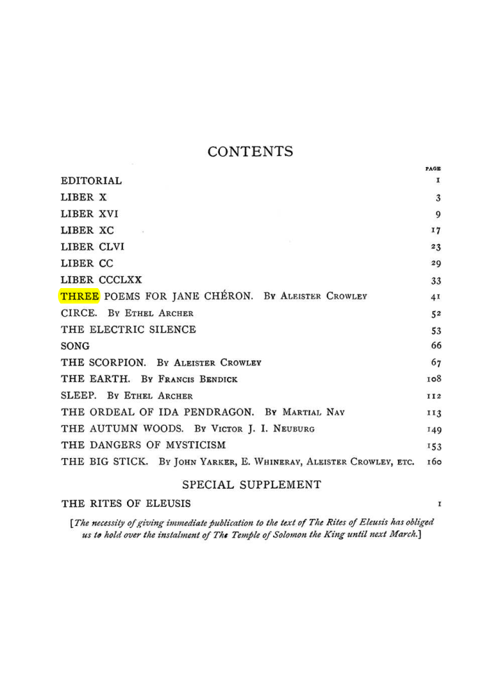 Original scan of The Equinox (Volume I, Number VI), PDF page 7