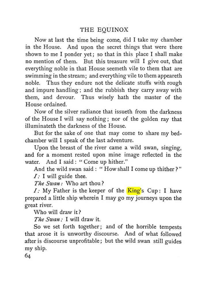 Original scan of The Equinox (Volume I, Number VI), PDF page 72