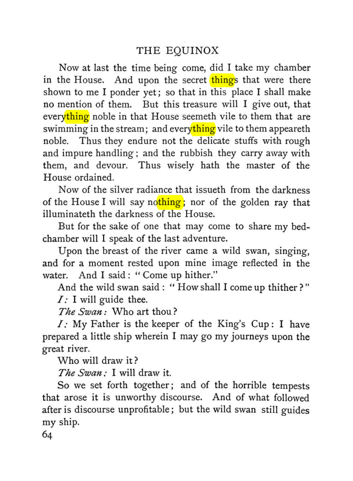 Original scan of The Equinox (Volume I, Number VI), PDF page 72