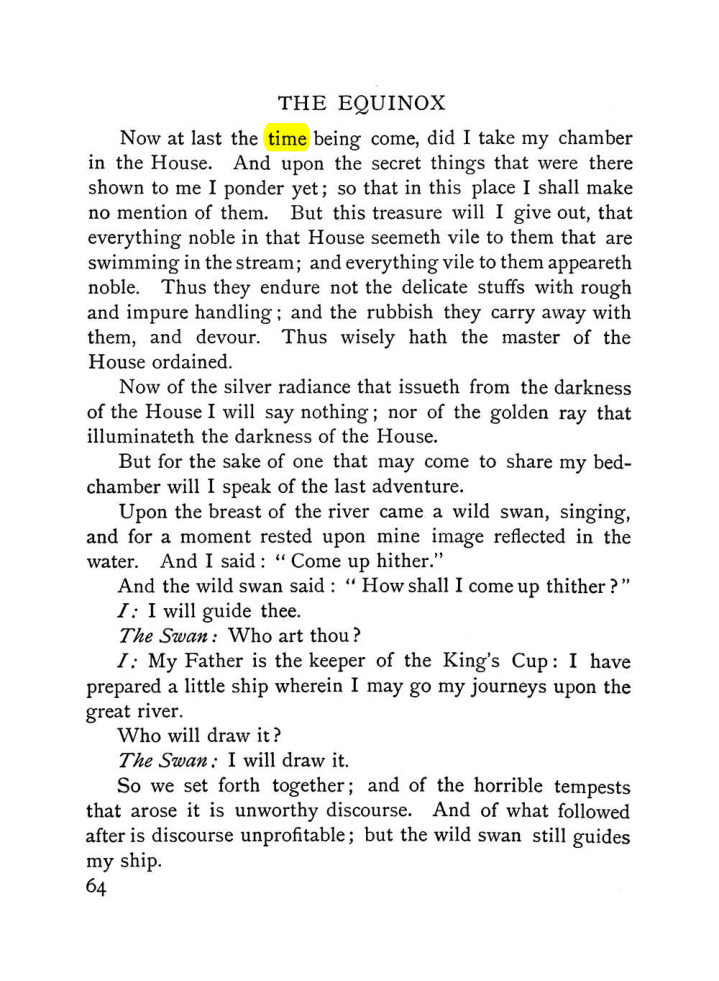 Original scan of The Equinox (Volume I, Number VI), PDF page 72