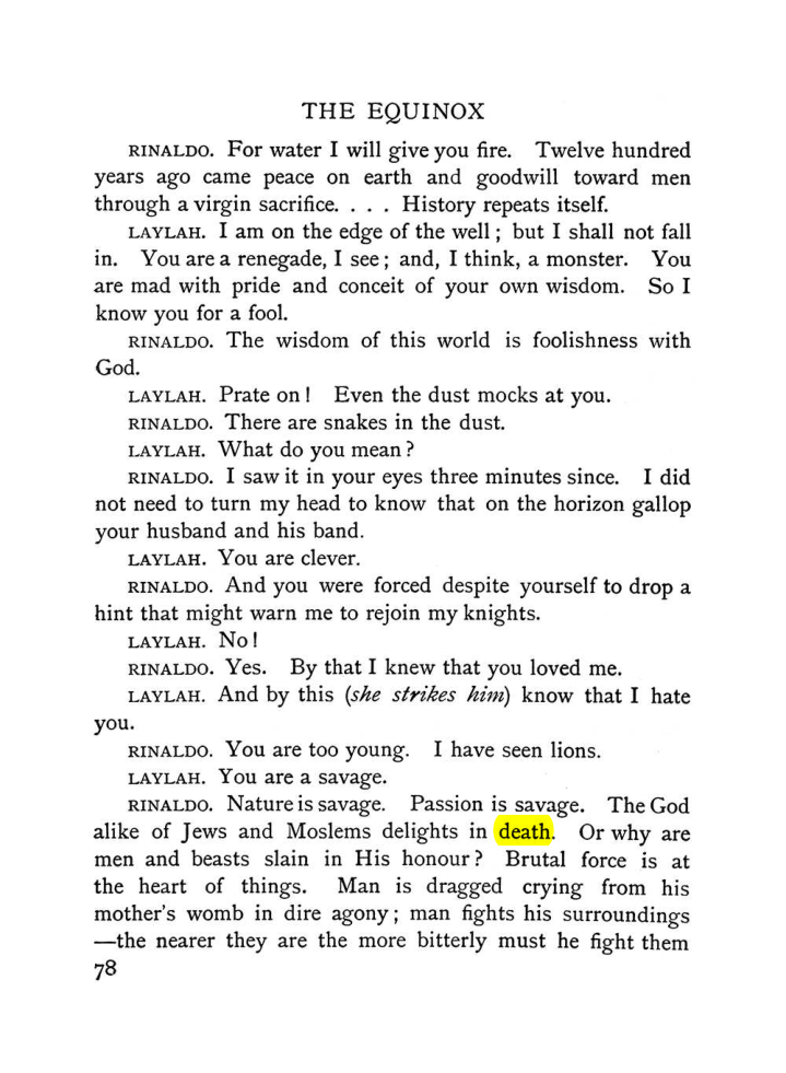Original scan of The Equinox (Volume I, Number VI), PDF page 86