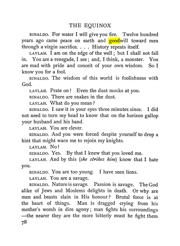 Original scan of The Equinox (Volume I, Number VI), PDF page 86