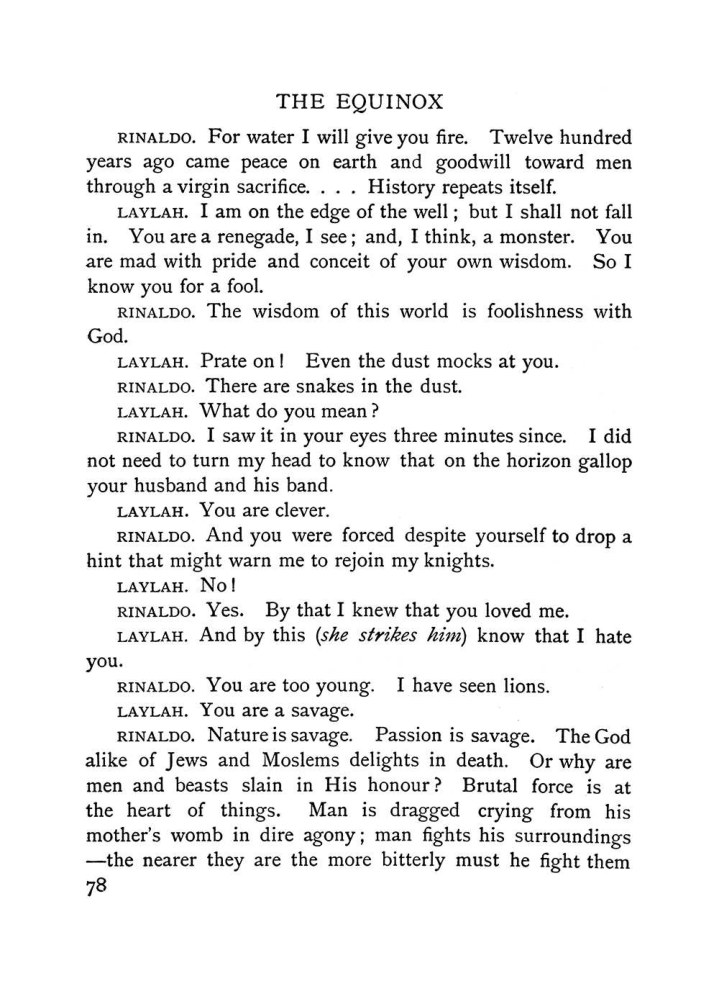 Original scan of The Equinox (Volume I, Number VI), PDF page 86
