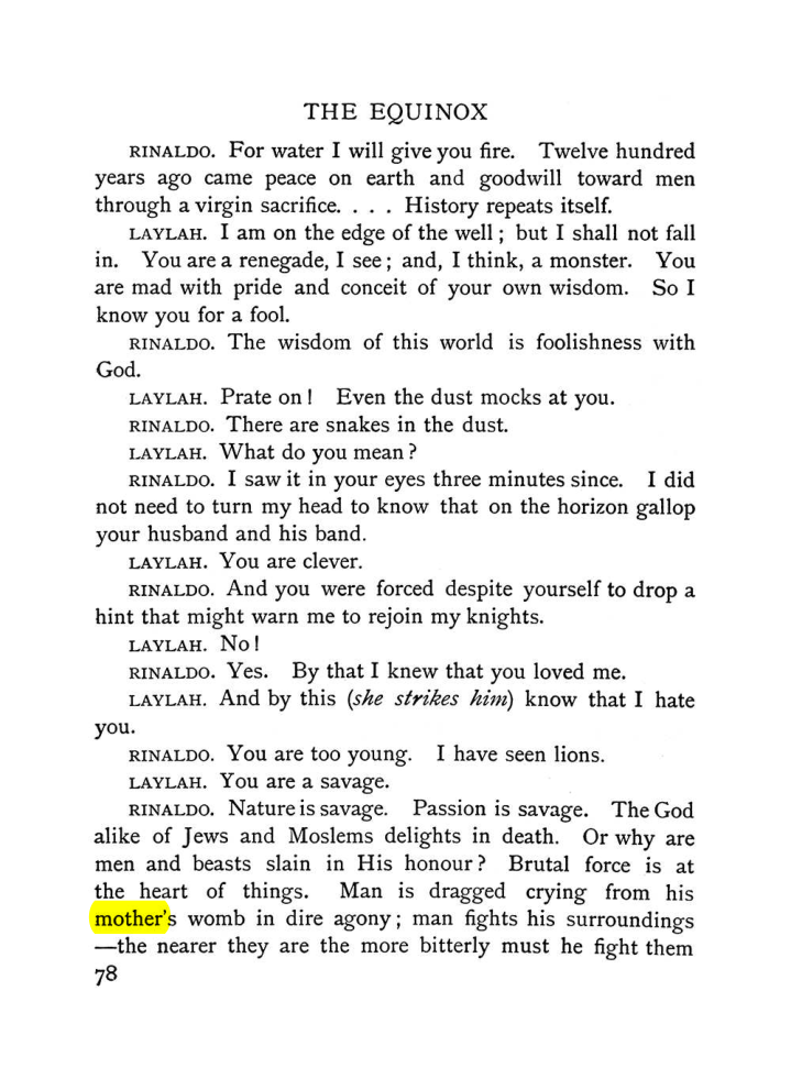 Original scan of The Equinox (Volume I, Number VI), PDF page 86