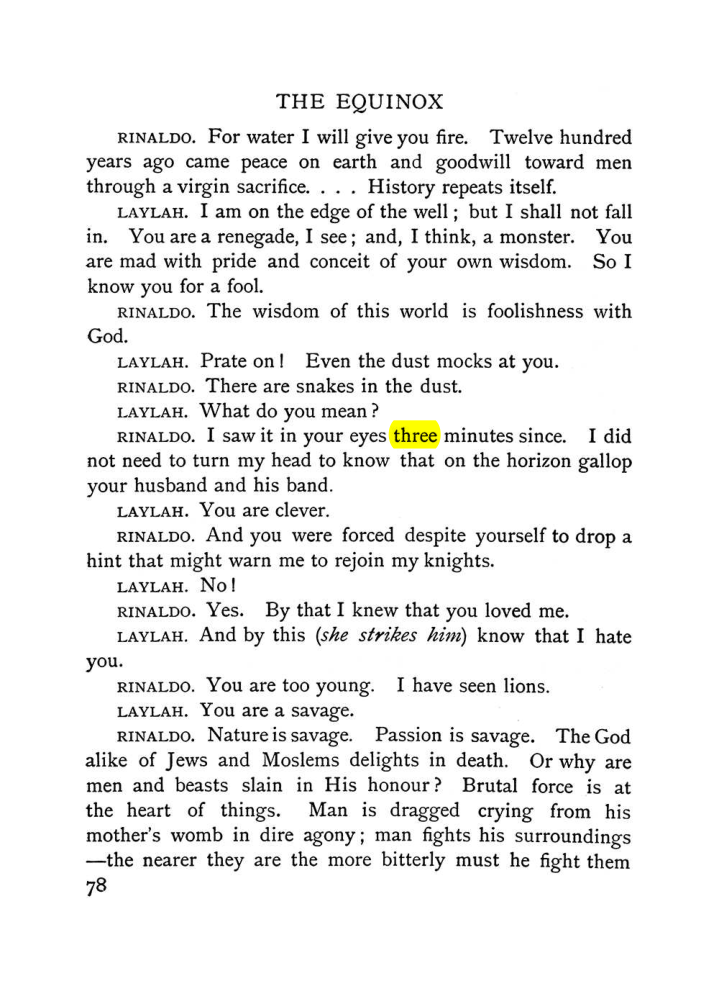 Original scan of The Equinox (Volume I, Number VI), PDF page 86