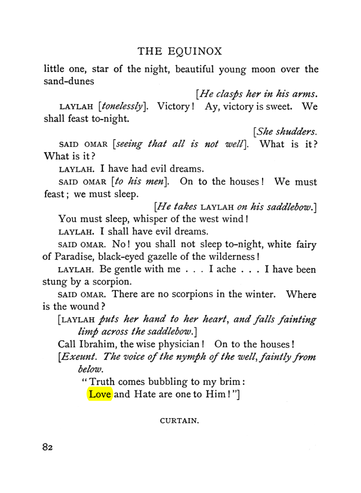 Original scan of The Equinox (Volume I, Number VI), PDF page 90