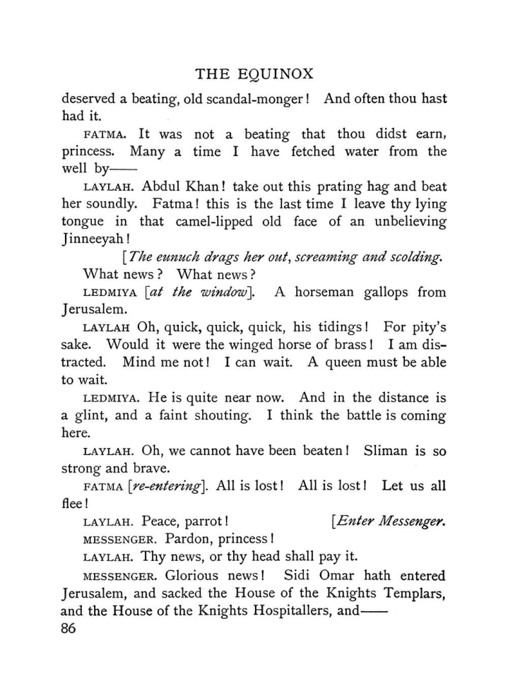 Original scan of The Equinox (Volume I, Number VI), PDF page 94