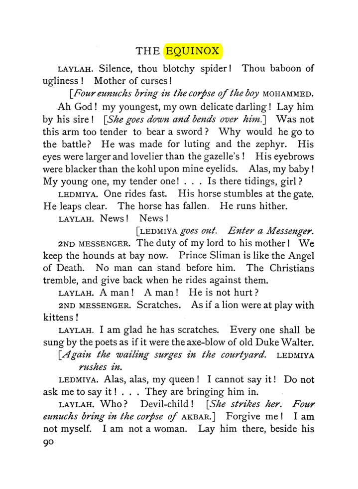Original scan of The Equinox (Volume I, Number VI), PDF page 98