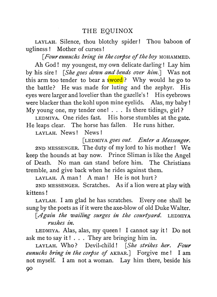 Original scan of The Equinox (Volume I, Number VI), PDF page 98