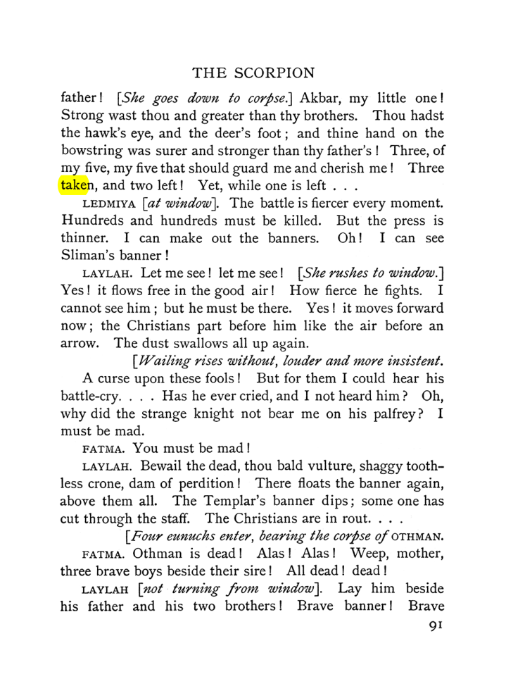 Original scan of The Equinox (Volume I, Number VI), PDF page 99