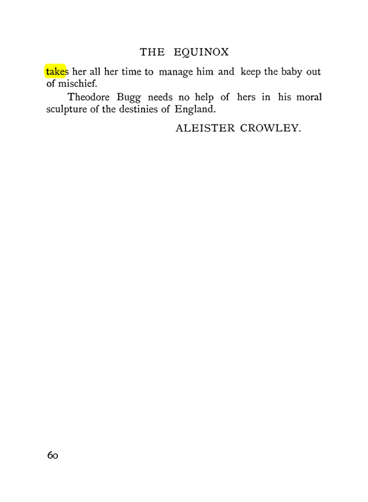 Original scan of The Equinox (Volume I, Number VII), PDF page 102
