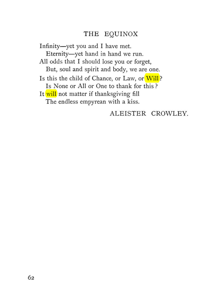 Original scan of The Equinox (Volume I, Number VII), PDF page 104