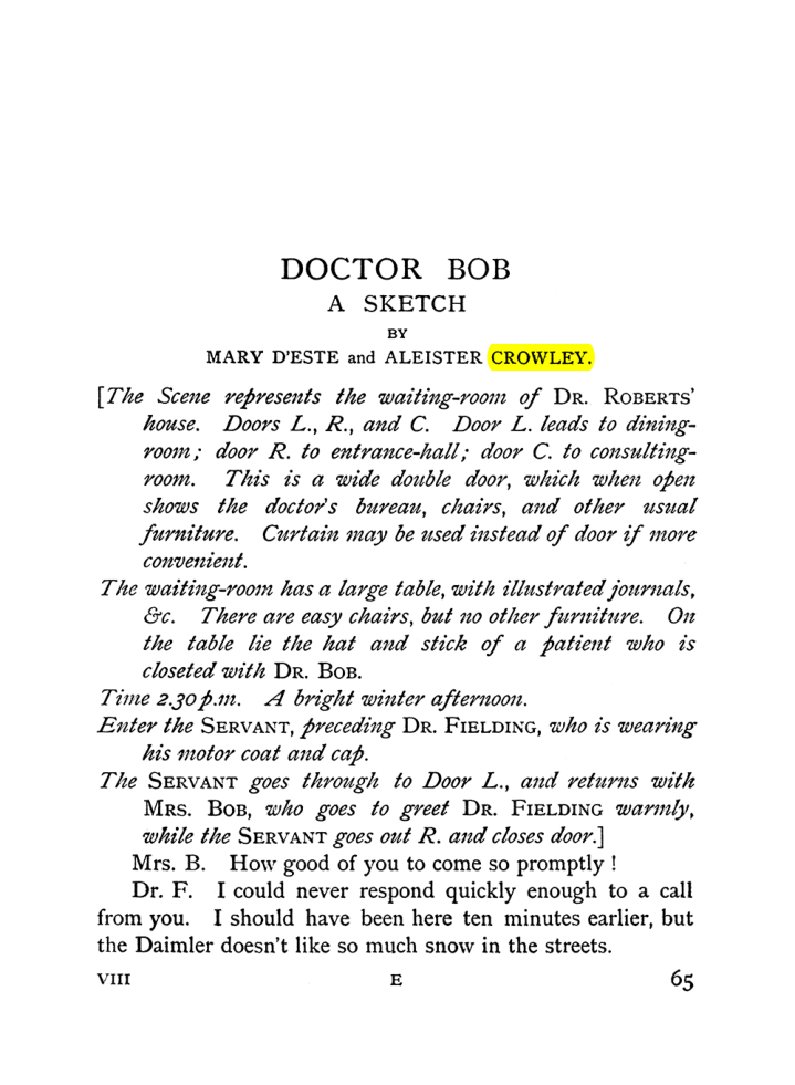 Original scan of The Equinox (Volume I, Number VII), PDF page 107