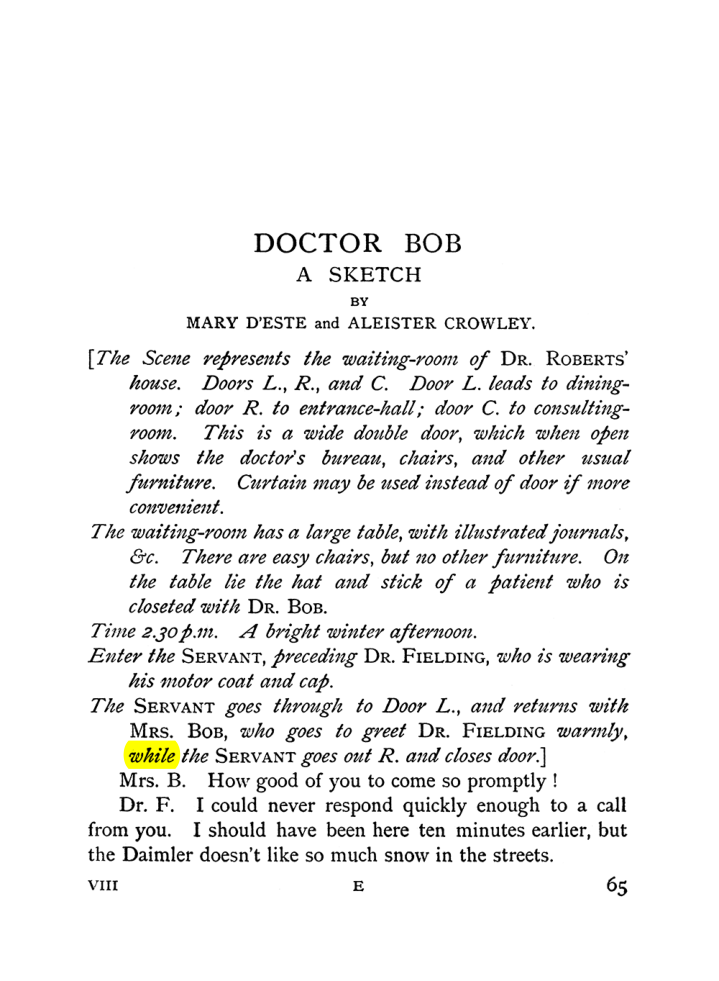 Original scan of The Equinox (Volume I, Number VII), PDF page 107